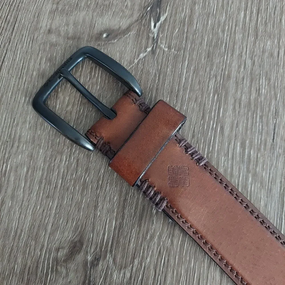 Columbia Brown Leather Belt 38